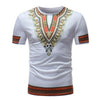 Fashion African Dashiki Print Men T Shirt 2018 Brand Casual Slim O-neck Short Sleeve T-shirt Men Hip Hop Tops Tees Mens Clothing - Surprise store