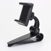 Universal Car Sun Visor Phone Holder 360 Degree Rotation Automobiles Navigation Mount Stand Clip Mobile Phone Bracket Accessory