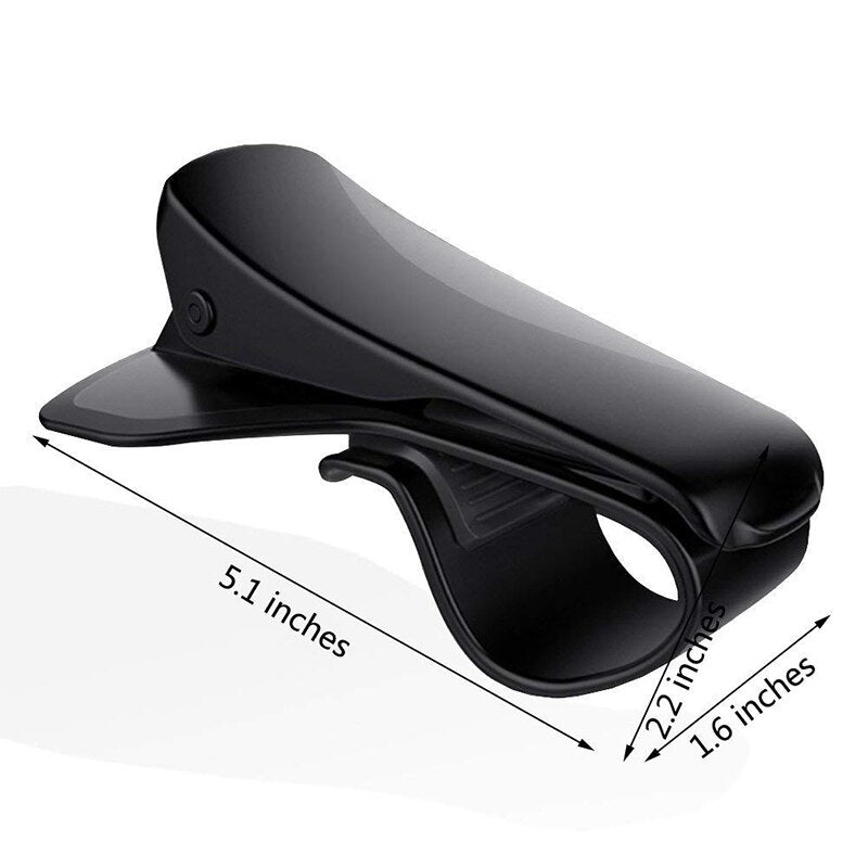 IKSNAIL Car Phone GPS Holder HUD GPS Phone Universal Cradle Crocodile Dashboard Mount Clip navigation Bracket for Safe Driving