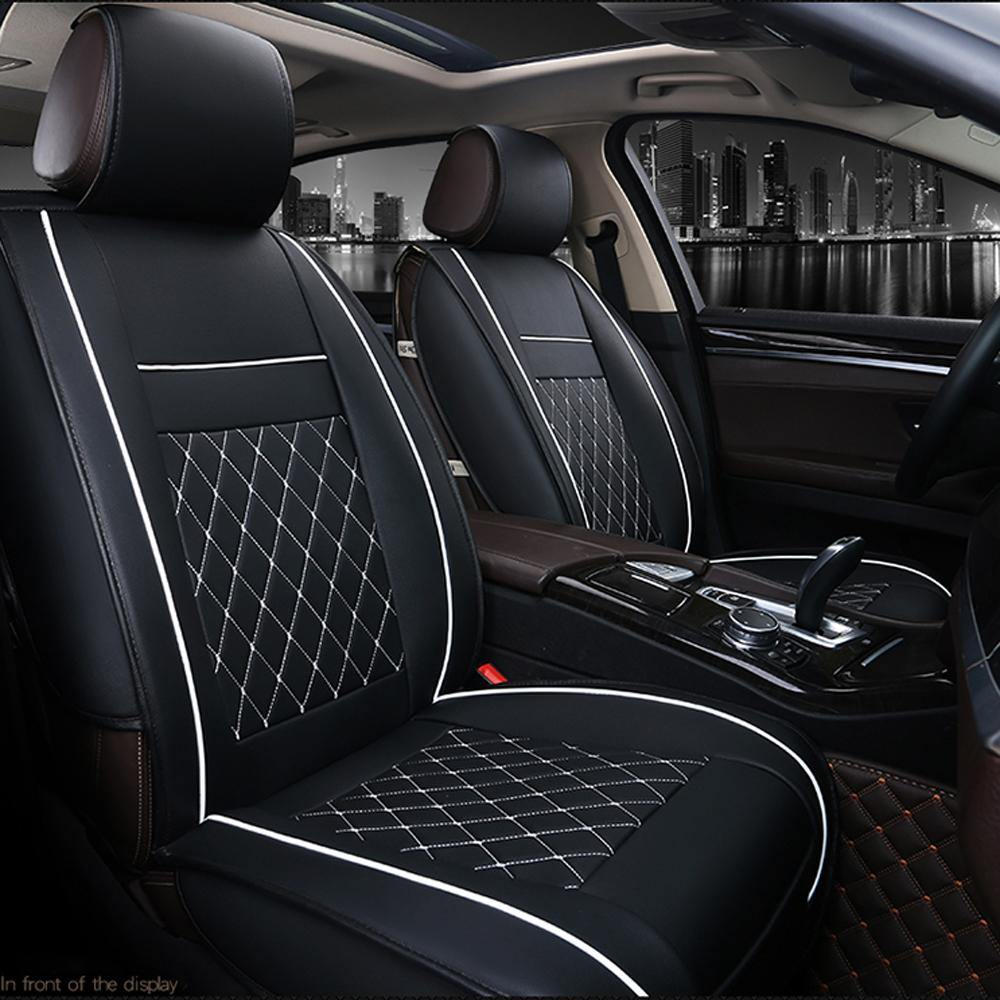 1PC Car Seat Cover Set Universal For Car Seats Decorate Protect Accessories Suede Fashion Car Seat Pad Cushion Car-styling - Surprise store