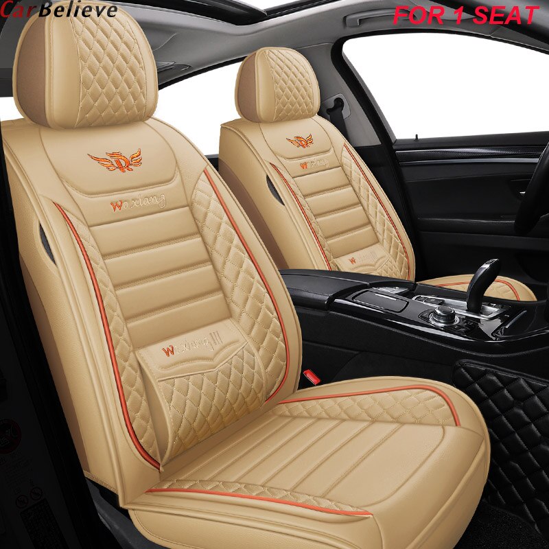 car believe leather car seat cover For nissan qashqai j10 almera n16 note x-trail t31 leaf patrol y61 juke leaf teana seat cover