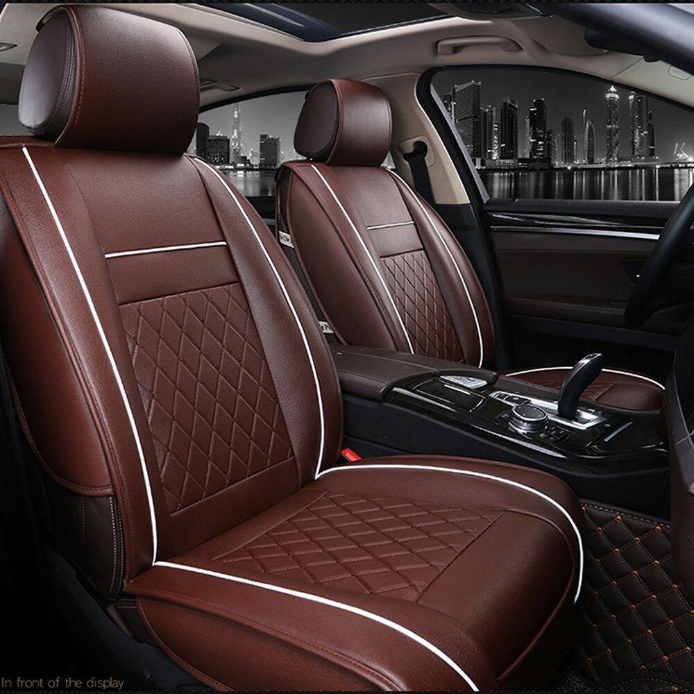 1PC Car Seat Cover Set Universal For Car Seats Decorate Protect Accessories Suede Fashion Car Seat Pad Cushion Car-styling - Surprise store