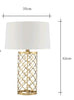 High Quality Simple Warm Golden Table Lamps Retro Creative American Style Lighting For Bedroom Foyer Hotel Decorative Lights