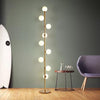 LED living room standing lamp bedside lights home deco lighting Glass ball fixtures Nordic Modern bedroom floor lamps 90v-260v