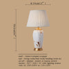 Ceramic Table Lamps Desk Lights Luxury  Dimmer Modern Contemporary Fabric for Foyer Living Room Office Creative Bed Room Hotel