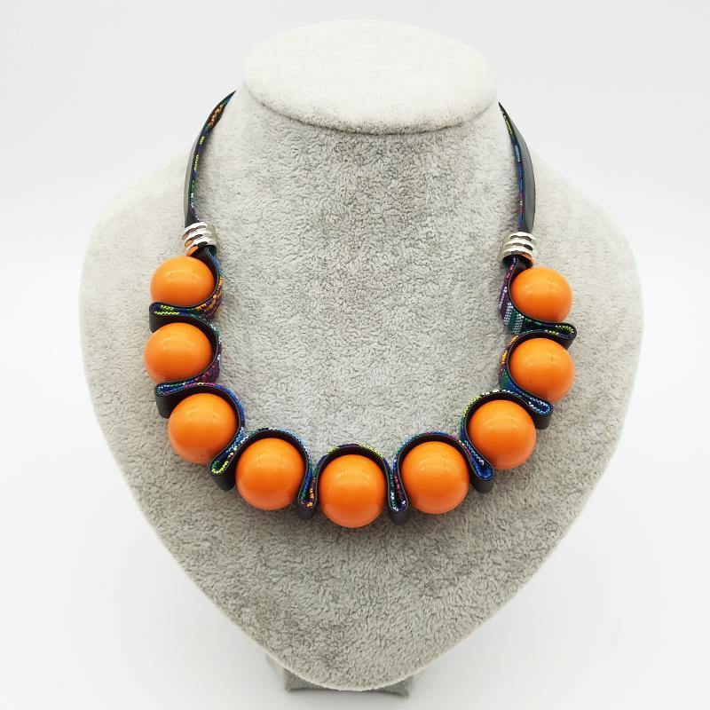Dandie Stylish acrylic beads necklace, simple female jewelry - Surprise store