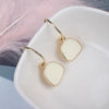 Manxiuni 2020 new ladies earrings fashion Simple earrings pendant acrylic metal earrings women's party dating jewelry - Surprise store