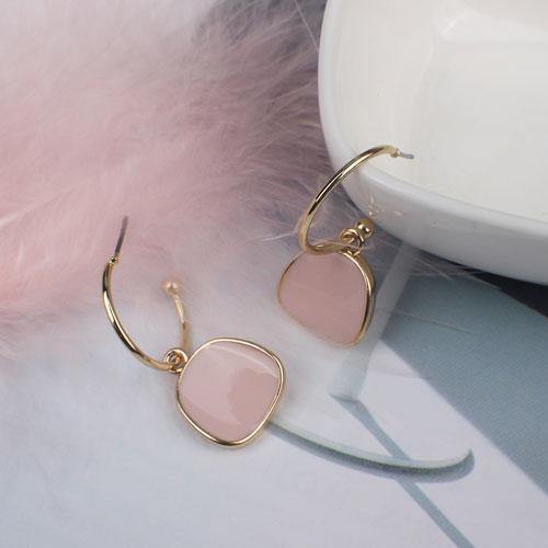 Manxiuni 2020 new ladies earrings fashion Simple earrings pendant acrylic metal earrings women's party dating jewelry - Surprise store