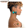 african fashion style earring for women AFRIPRIDE handmade ankara print women ear wear A1928002 - Surprise store