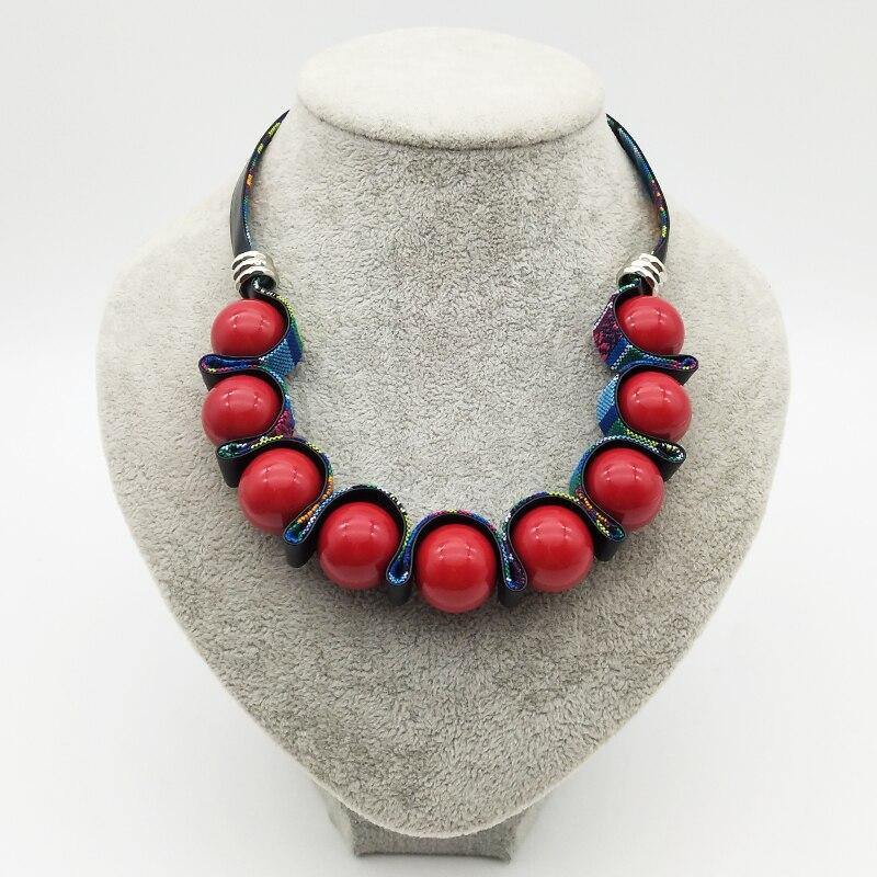 Dandie Stylish acrylic beads necklace, simple female jewelry - Surprise store