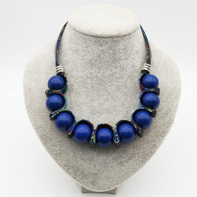 Dandie Stylish acrylic beads necklace, simple female jewelry - Surprise store