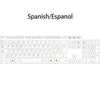 French Wireless Keyboard Mouse Set Rechargeable Mouse 2400DPI German/English/Italian/Spanish Keyboard Silent mouse for Laptop PC - Surprise store