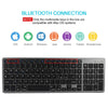 Zienstar Standard Full-Size Wireless Bluetooth Keyboard for Ipad,MACBOOK,LAPTOP,Computer and Android Tablet,Rechargeable Battery - Surprise store