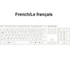 French Wireless Keyboard Mouse Set Rechargeable Mouse 2400DPI German/English/Italian/Spanish Keyboard Silent mouse for Laptop PC - Surprise store