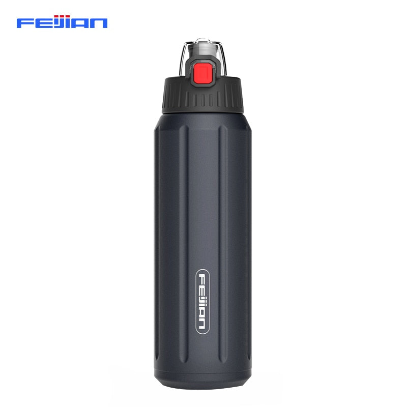 FEIJIAN Thermos Shaker Bottle Portable Sport Water Bottle