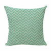 EHOMEBUYCushion Cover Green Blue Striped Cushions Home Decor Living Room Seat Printed Pillowcases Cover For Cushion Sofa