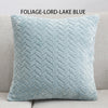 45x45cm Plush Pillow Case Brief Sofa Office Car Decorative Cushion Covers Back Cushion Comfortable Not Vacuuming Pillow Cover