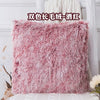 Soft Faux Fur Pillows Case Plush Cushion Cover Pink Blue Purple Warm Living Room Bedroom Sofa Decorative Pillows Cover 43x43cm