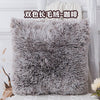 Soft Faux Fur Pillows Case Plush Cushion Cover Pink Blue Purple Warm Living Room Bedroom Sofa Decorative Pillows Cover 43x43cm