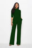 large size 3xl jumpsuit women Casual Rompers long sleeve jumpsuit female plus size jumpsuits winter bandage - Surprise store