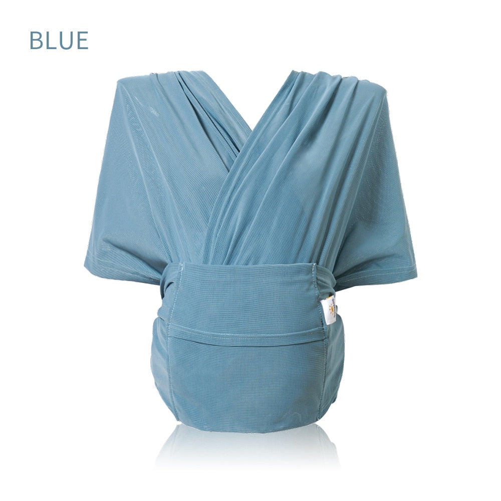 Sunveno Adjustable Baby Wrap Carrier, Infant and Child Sling - Simple Pre-Wrapped Holder for Baby Newborns