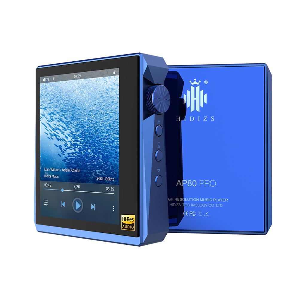 Hidizs AP80PRO HiFi dual ESS9218 MP3 Bluetooth Music Player With Touch Screen Portable FLAC LDAC USB DAC DSD 64/128 FM Radio DAP