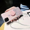 Bling Glitter Case For iPhone 11 Pro Max 11 Pro 11 XS XR X XS Max 6s 6 7 8 PlusSlim Case With Stand Holder Phone Cases Socket - Surprise store
