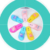 Cartoon Rabbit Girls Slippers Casual Boys Summer Beach Sandals Kids Shoes Outdoor PVC Cartoon Home Bathroom Children Flip Flops