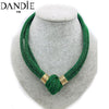 Dandie Fashionable cotton rope necklace, simple female accessories