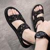 WEH sandals for men 2021 trending summer outdoor leisure non-slip beach luxury sandal high quality soft sole dual-purpose sandal