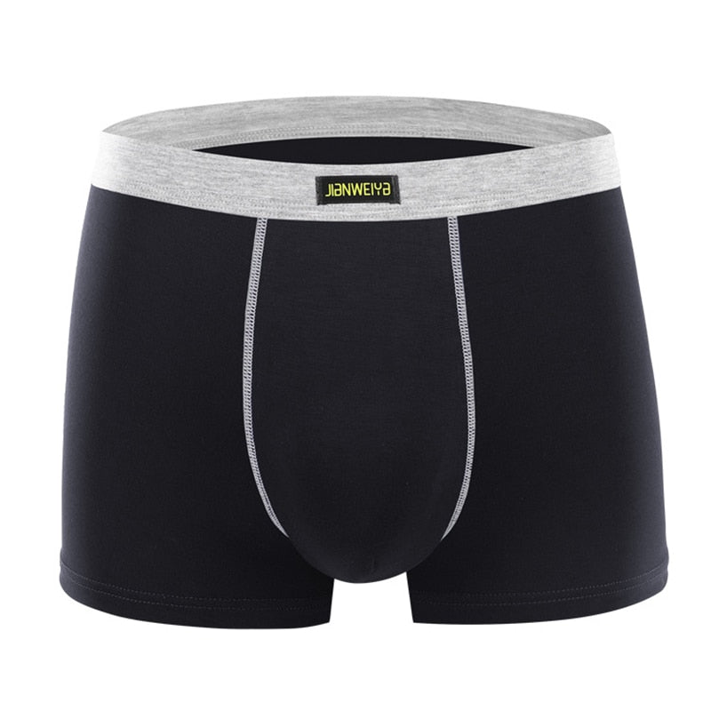4-packs Modal fabric 2020 New Men's Boxer Pantie Lot Underpant Loose Large Short Plus 5xl 6XL 7XL 8XL Underwear Boxer Male