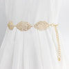 Fashion Simple Chain Belt Women Lady High Waist Gold Belts Waistband For Party Jewelry Dress Metal Chain Belt