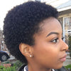 Afro Kinky Curly Wigs Mongolian Curly Wigs Short Bob Wig 100% Human Hair Wig For Black Women Full Machine Made Wig Pixie Cut Wig
