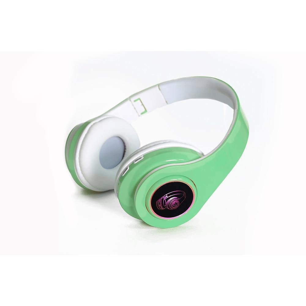 B39 Bluetooth Headphones Portable Folding Headset mp3 player With Microphone LED Colorful Lights wireless Headphone - Surprise store
