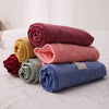 Solid Color Cotton Sleeping Pillow Case Brief Style High-end custom Pillowcases Latex Pillow Case Cover 30x50CM/40x60CM
