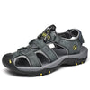 Leather sandals, cowhide men's shoes, summer new beach shoes, men's fashion slippers, large size 38-47 outdoor leisure sandals