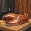 DESAI Men's Genuine Leather Business Dress Shoes Formal Wear Shoes Men Invisible Increase Soft Lining Casual Shoes EU Size 38-45