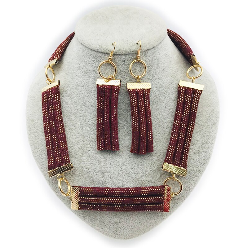 Dandie Fashionable cotton rope necklace, simple female accessories