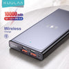 KUULAA Qi Wireless Charger Power Bank 10000mAh Wireless Charging Powerbank For iPhone 12 Samsung Xiaomi christmas gifts for men - Surprise store