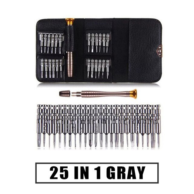 DTBD 4.2V Electric Screwdriver Set Smart Rechargeable Cordless Power Screw Driver Kit with LED Light Lithium Battery Operated