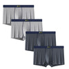 4-packs Modal fabric 2020 New Men's Boxer Pantie Lot Underpant Loose Large Short Plus 5xl 6XL 7XL 8XL Underwear Boxer Male