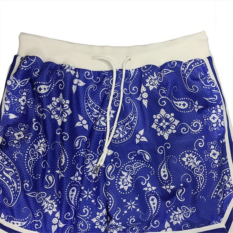 Camouflage shorts Latest Splicing Mesh Breathable Men's Fitness Sports Leisure Basketball Pants Outdoor Running Training Shorts