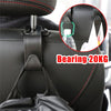 2PCS 20KG Car Seat Back Hook Auto Headrest Organizer Storage Hanger Hook for Groceries Bag Handbag Car Accessories Interior