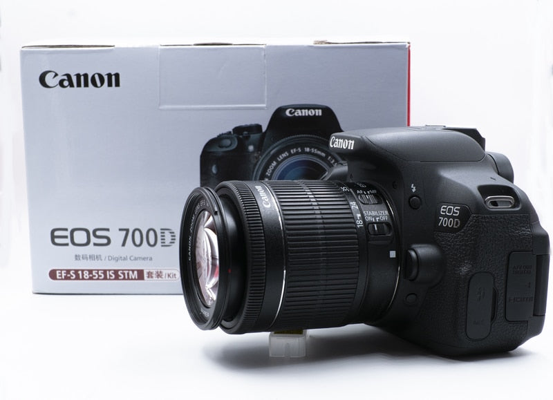 Canon 700D / Rebel T5i DSLR Digital Camera with 18-55mm Lens -18 MP -Full HD 1080p Video -Vari-Angle Touchscreen (New)