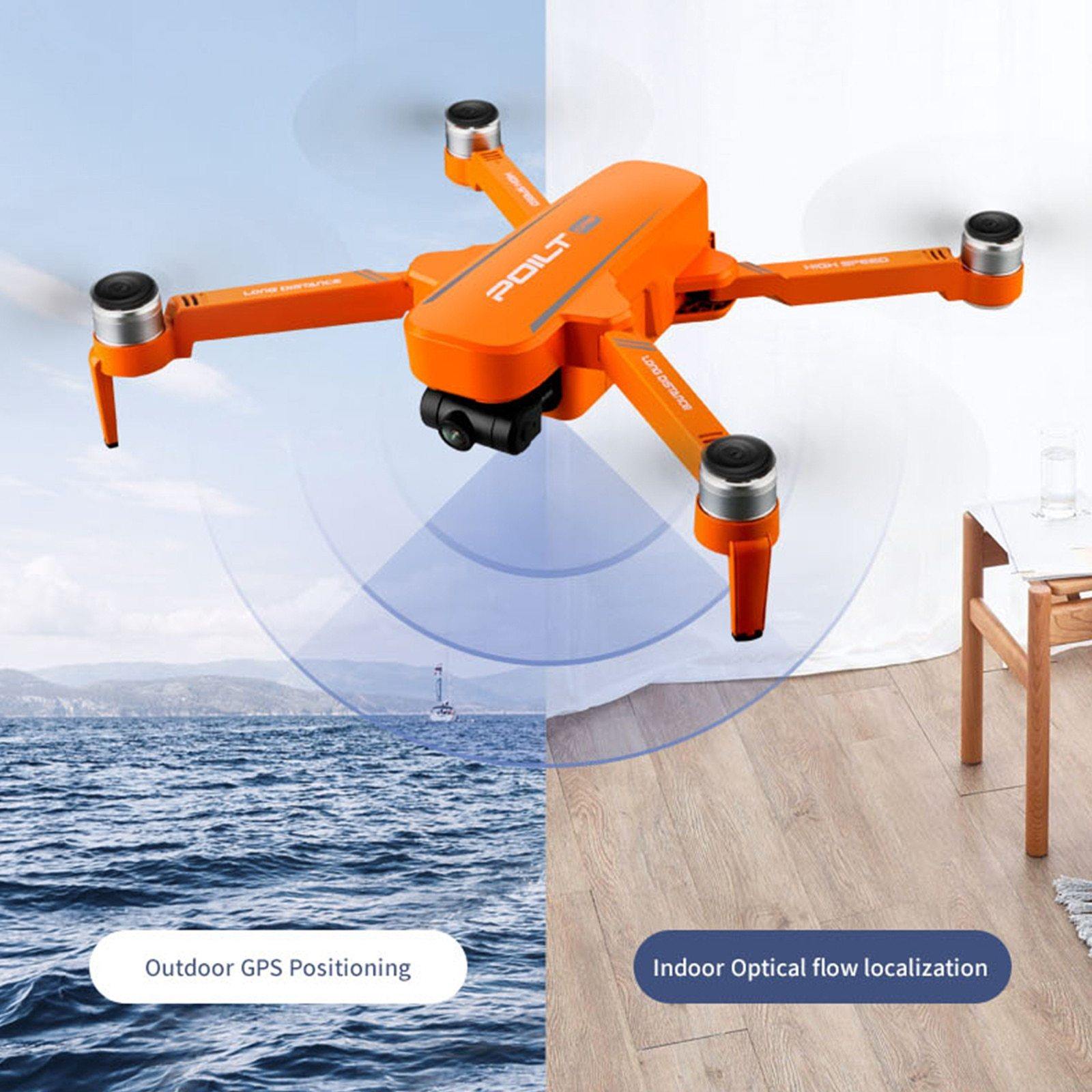 Jjr/c X17 Dual Hd Cameras Drone 5g Wifi 6k Gps Foldable Brushless Motor Rc Drone Quadcopter Photography Helicopter Foldable Dron - Surprise store