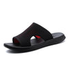 Mesh Summer Men Slippers Bath Outdoor Breathable Beach Shoes Flip Flops Fashion Shoes Indoor Slides Man Home Flat Sandals 2021