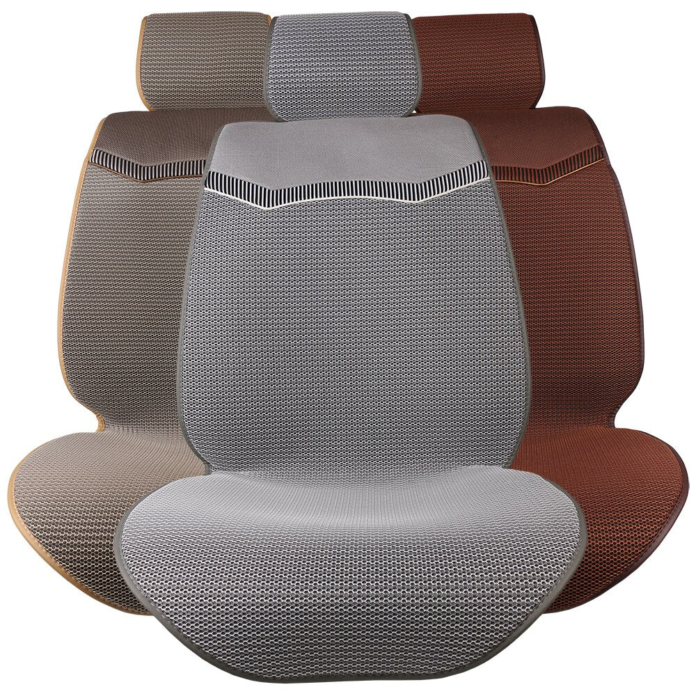 3D Air mesh car seat cover pad for cars Breathable cloak Auto summer cool single front seats cushion Protect Automobile interior