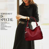 Women Leather Handbags Women Messenger Bags Female Crossbody Bags Ladies Designer Shoulder Bag Top-handle Bag Vintage Retro Tote