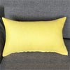 Rectangular Cushion Cover 30x50 Polyester Pillowcase Decorative Sofa Cushions Pillowcover Home Decor Black Yellow Pillow Cases