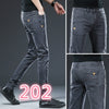 Brand 2020 New Arrivals Jeans Men Quality Casual Male Denim Pants Straight Slim Fit Dark Grey Men's Trousers Yong Man